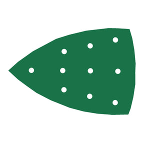 RUPES PROCUT Film Delta Abrasive Sheet 100mm x150mm 4 x 6  10 Holes  P40 Grit Box of 50pcs 945FA040