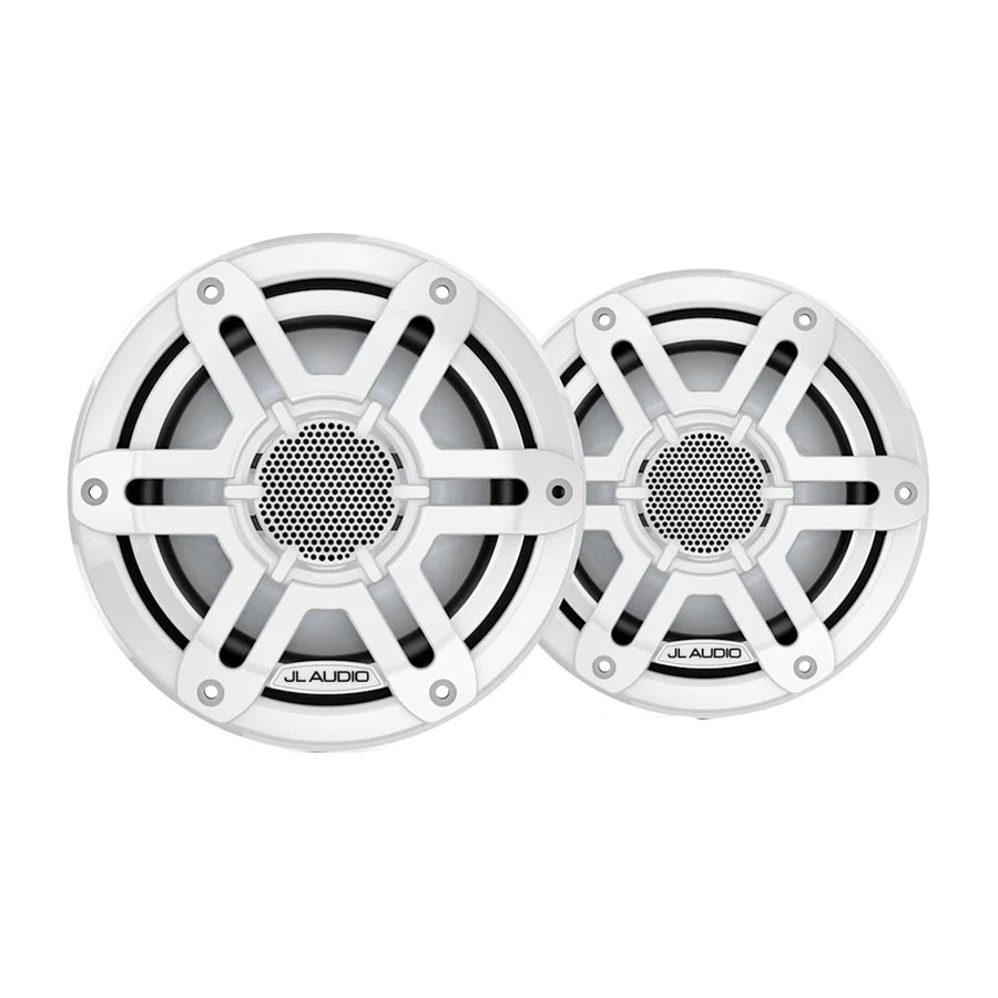 JL Audio M200 Marine Speakers 6.5" w/White Sport Grille [010-04753-00]
