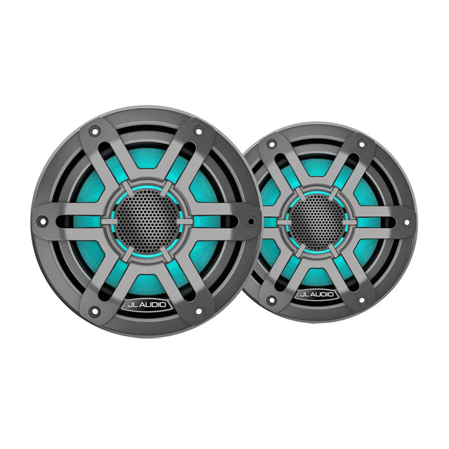 JL Audio M200 Marine Speakers 65 LED wGrey Sport Grille 0100475303