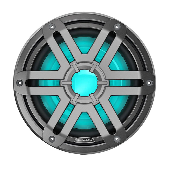 JL Audio M200 Marine Subwoofer 10 wLED  Grey Sport Grille 0100475901