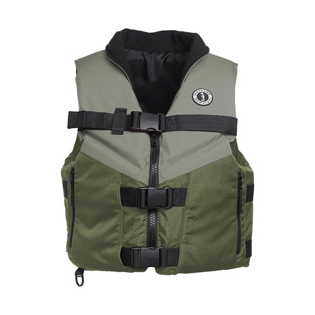 Mustang Accel Foam Vest  GreenGrey  XXL MV4627833XXL