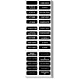 Blue Sea 8039 DC Panel Extended 120 Label Set 8039