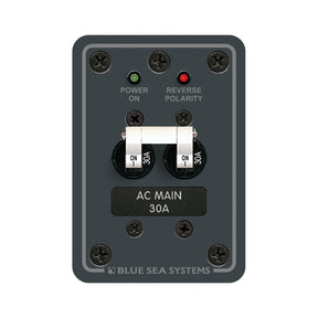 Blue Sea 8077 AC Main Only Toggle Circuit Breaker Panel 8077
