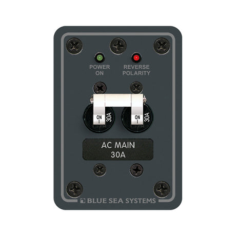 Blue Sea 8077 AC Main Only Toggle Circuit Breaker Panel 8077