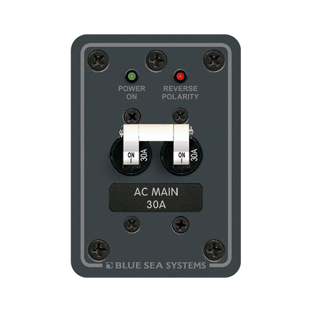 Blue Sea 8077 AC Main Only Toggle Circuit Breaker Panel 8077