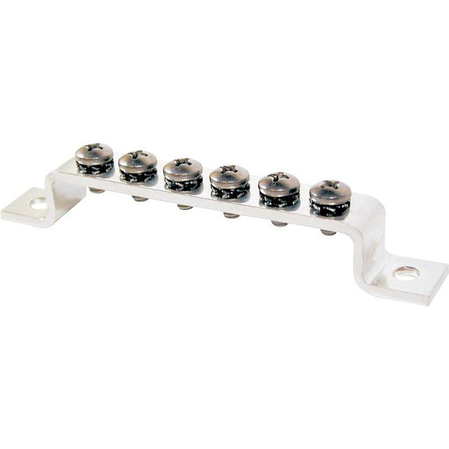 Blue Sea 2306 MiniBus 100AMP Common BusBar Grounding BusBar 6 x 832 Screw Terminal 2306