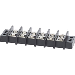 Blue Sea 2606 Terminal Black 65AMP  6 Circuit 2606