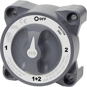 Blue Sea 3002 HDSeries Battery Switch Selector 3002