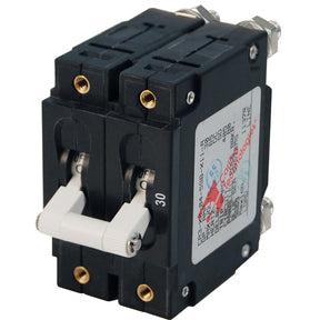 Blue Sea 7365 CSeries Double Pole Circuit Breaker  30A 7365