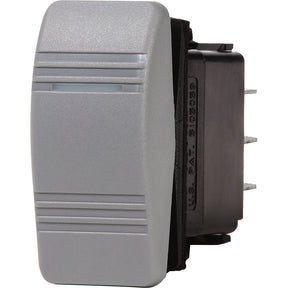 Blue Sea 8230 Water Resistant Contura III Switch  OFFON  Grey 8230