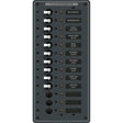 Blue Sea 8376 Panel DC 13 Position Vertical 8376