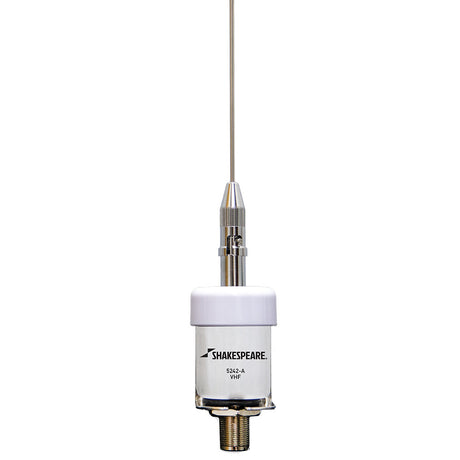 Shakespeare VHF 36in 5242A SS Whip Low Profile EndFed Antenna  No Cable 5242A