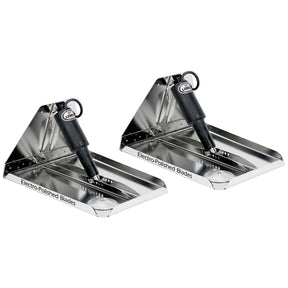Lenco 18 x 14 Heavy Duty Performance Trim Tab Kit wo     Switch Kit 12V 15044101