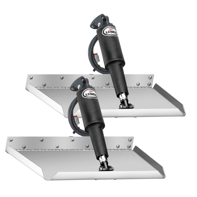 Lenco 12 x 9 Edgemount Trim Tab Kit wLED Indicator Switch Kit 12V TT12X9EI