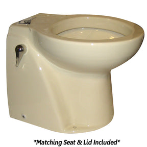 Raritan Atlantes Freedom wVortexVac  Household Style  Bone  Remote Intake Pump  Smart Toilet Control  12v AVHAR01203