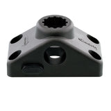 Scotty 241 Locking Combination Side or Deck Mount  Black 241LBK