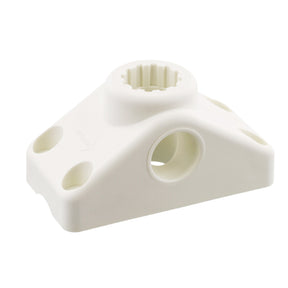 Scotty Combination Side  Deck Mount  White 241WH