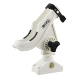Scotty 280 Bait CasterSpinning Rod Holder w241 DeckSide Mount  White 280WH