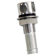 Whitecap Fuel Vent  Round Head Straight Shaft 58 Hose 6004C