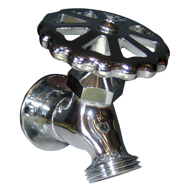 Whitecap CP Brass Sillcock 158 Base 3316 Depth P2452C