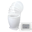 Jabsco Lite Flush Electric 12V Toilet wControl Panel 585001012