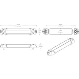 Lumitec MiniRail2 6 Light  White Non Dimming 101078