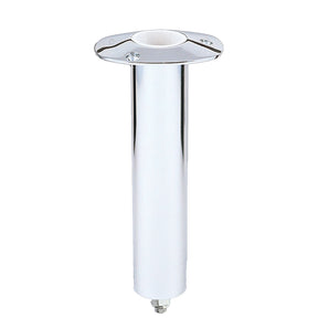 Lees 0 Degree SS Flush Mount Swivel Base Rod Holder  2 x 9  Medium RH5367V