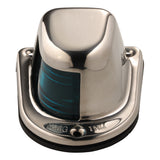 Attwood 1Mile Deck Mount Green Sidelight  12V  Stainless Steel Housing 66319G7