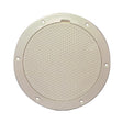Beckson 6 NonSkid PryOut Deck Plate  Beige DP63N