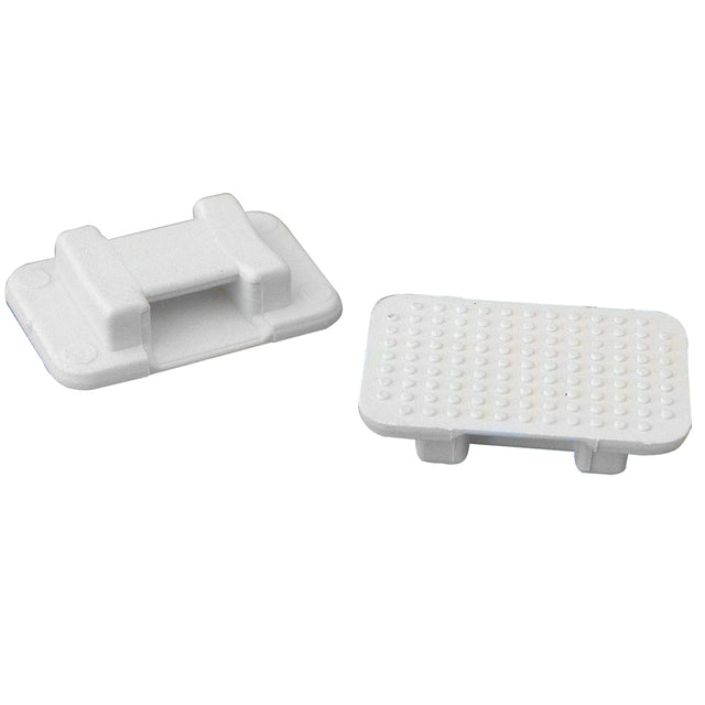Weld Mount AT5 Large White Nylon Wire Tie Mount  Qty 100 805900