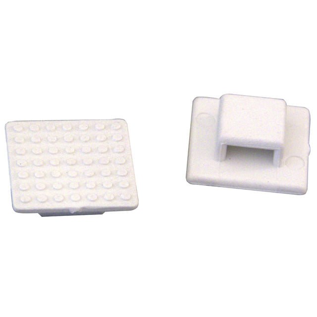 Weld Mount AT3 Small White Nylon Wire Tie Mount  Qty 50 AT350