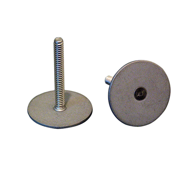 Weld Mount 75 Tall Stainless Stud w10 x 24 Threads  Qty 10 102412