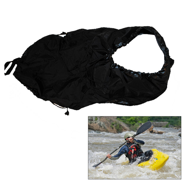 Attwood Universal Fit Kayak Spray Skirt  Black 117765
