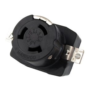 Marinco 6369CR 125250V 50Amp Wire Dockside Receptacle 6369CR
