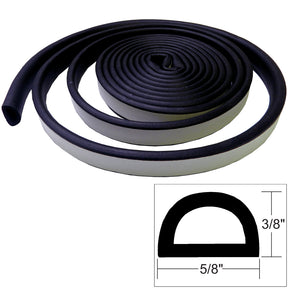 TACO Weather Seal  10L x 38H x W  Black V300109B101