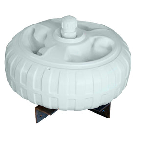 Dock Edge Inflatable Dock Wheel  18  White DE95077F