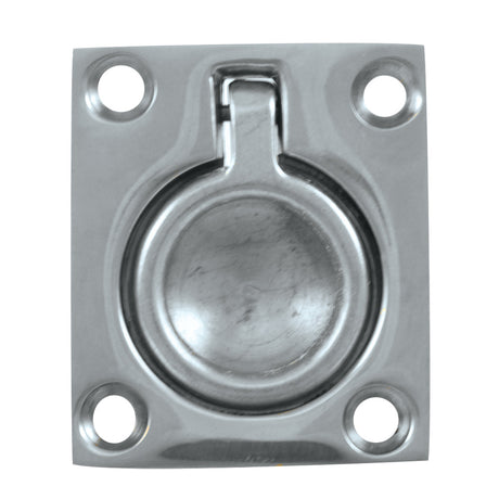 Whitecap Flush Pull Ring  CPBrass  112 x 134 S3360C