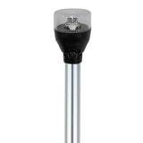 Attwood LED Articulating All Around Light  24 Pole 553024A7