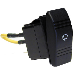 Schmitt Marine Wiper Switch  3Position Rocker 40400