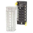 Blue Sea 5052 ST CLB Circuit Breaker Block  6 Position wNegative Bus 5052