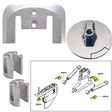 Tecnoseal Anode Kit wHardware  Mercury Bravo 23 up to 2003  Magnesium 20804MG