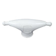 Whitecap Rubber Spreader Boot  Pair  Medium  White S9201P