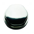 Schmitt Marine Faux Center Nut  Stainless Steel  12 and 58 M12 Base Included fCast Steering Wheels CAP0303