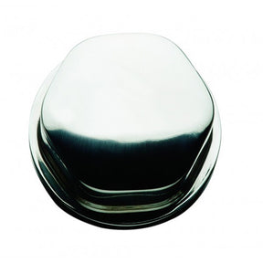 Schmitt Marine Faux Center Nut  Stainless Steel  12 and 58 M12 Base Included fCast Steering Wheels CAP0303