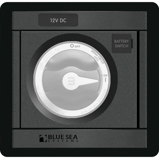 Blue Sea 1139 DC MSeries Black Panel Square 1139