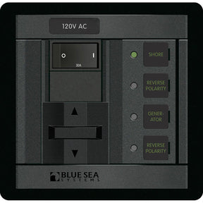 Blue Sea 1208 120V AC 2 Sources  30A 1208