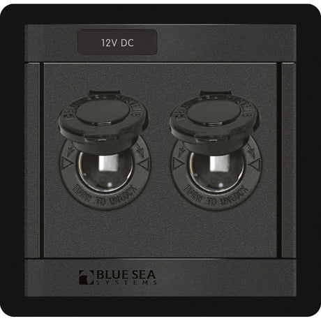 Blue Sea 1472 DC 12V Socket Panel 1472