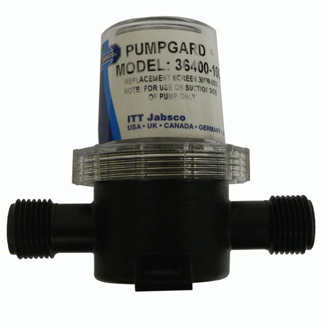 Jabsco Pumpguard InLine Strainer  12 NPT Port 364001000