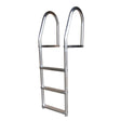 Dock Edge Fixed Eco  Weld Free Aluminum 3Step Dock Ladder DE2073F
