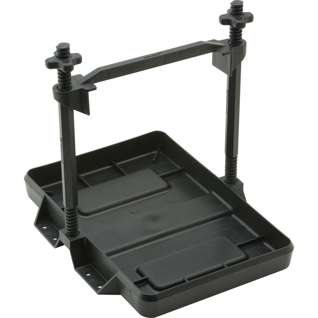 Attwood HeavyDuty AllPlastic Adjustable Battery Tray  24 Series 90975